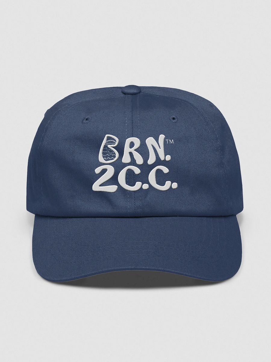 BOURNE to Cape Cod™ | Classic Dad Hat | Laid-Back, Coastal Cool with BRN.2C.C.™ Vibes | White Logo product image (9)