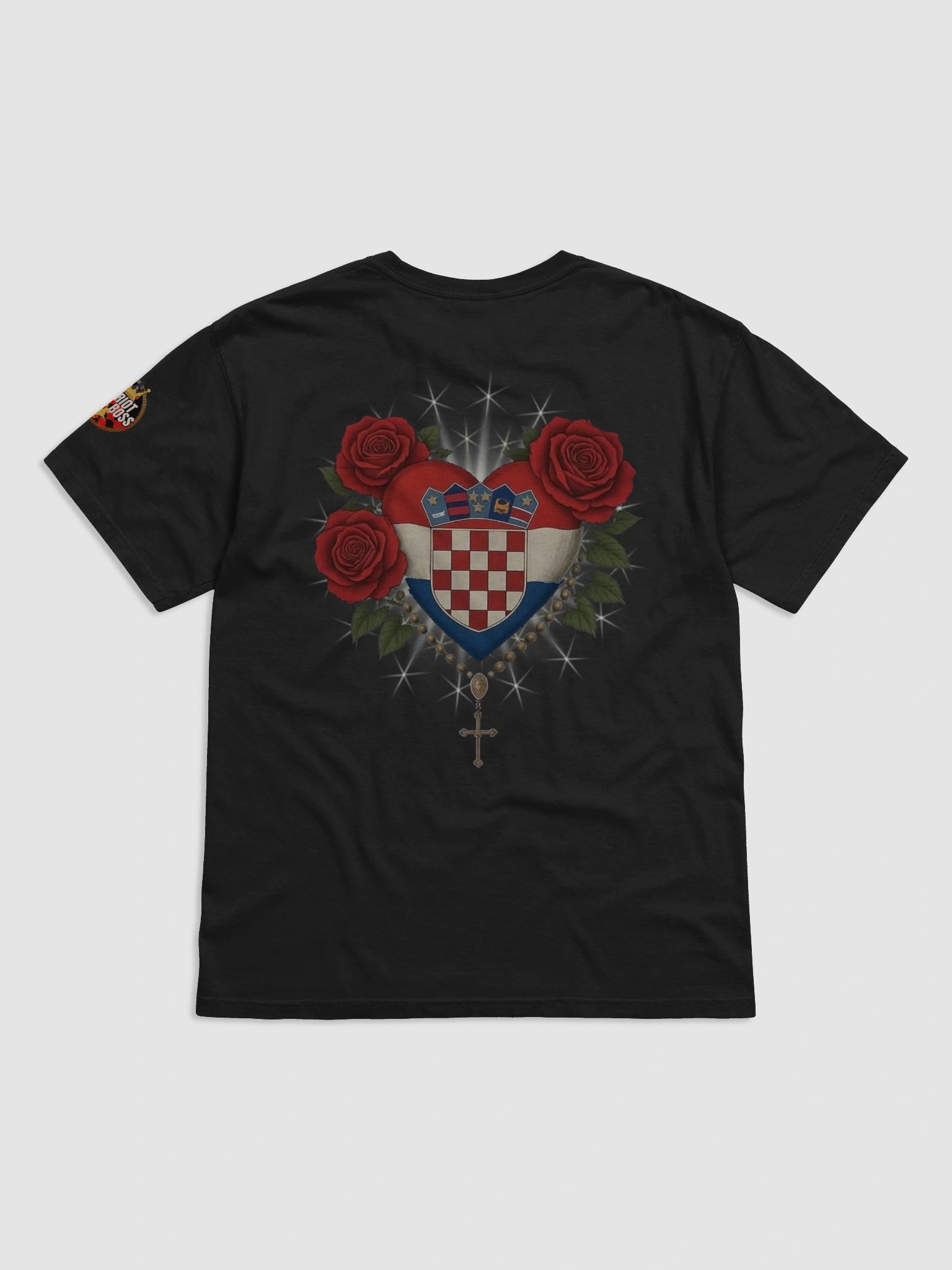 Croatian Heritage Shield T-Shirt product image (6)