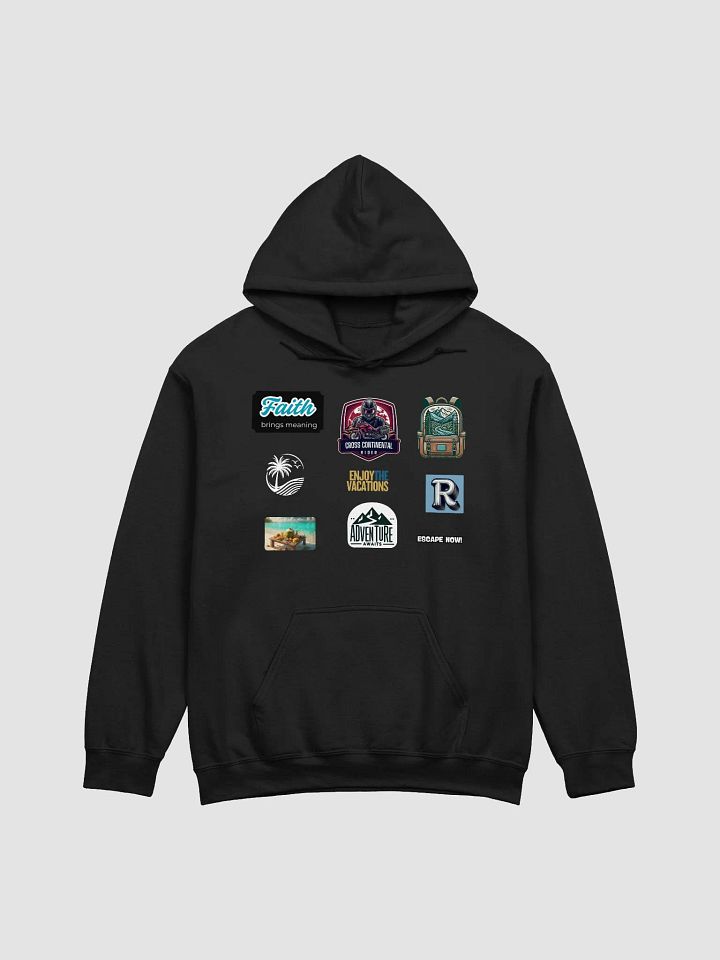 Wanderlust Adventure Hoodie | collection of icons for touring and traveling lovers product image (10)