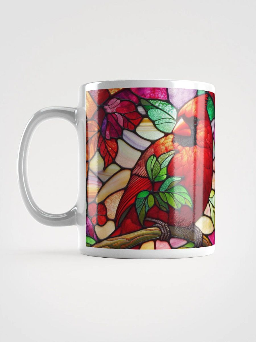 Stained Glass Cardinal Mug For Bird Lovers product image (6)