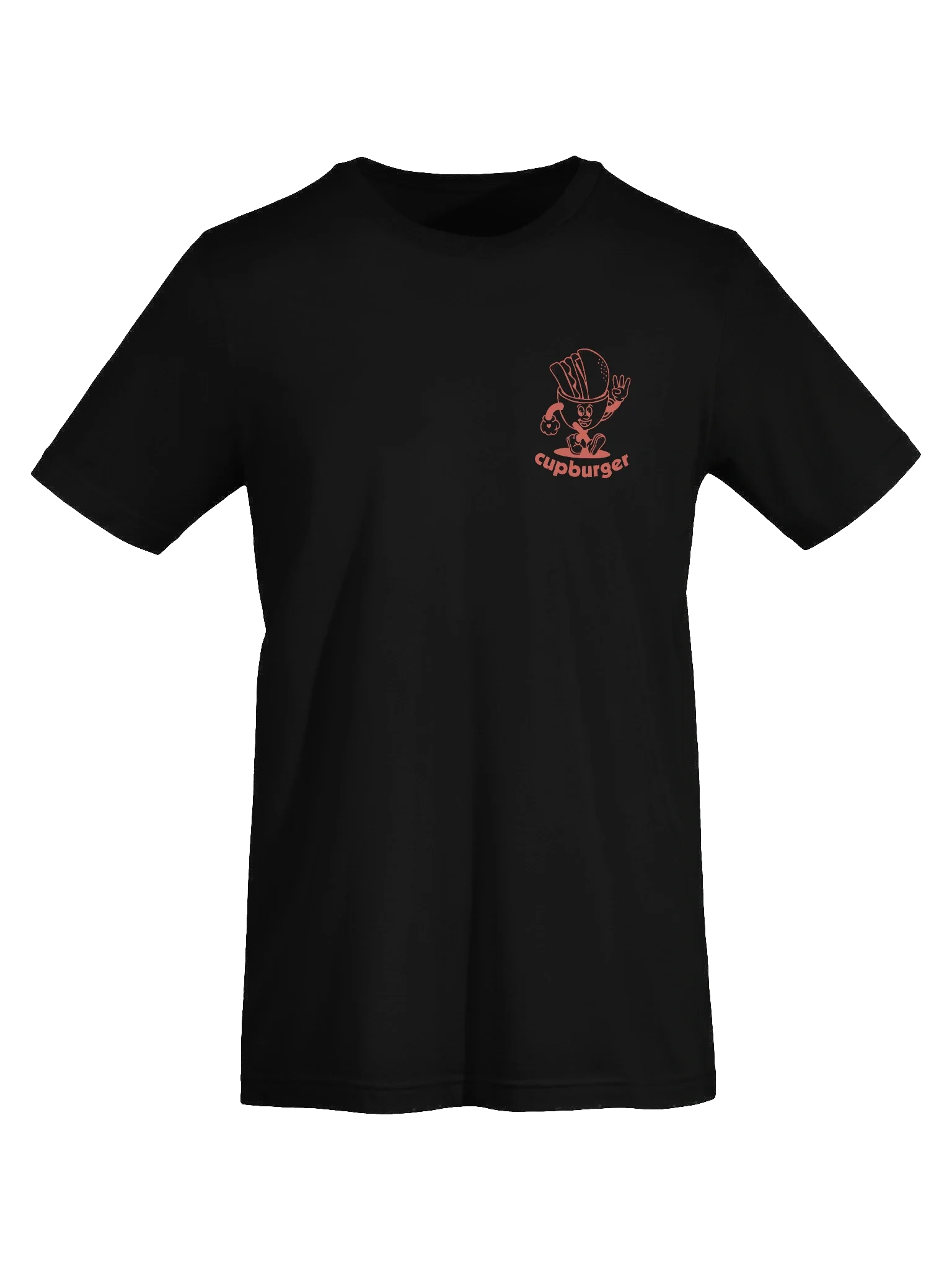 Cupburger "Fast Food" Black Tee product image (7)