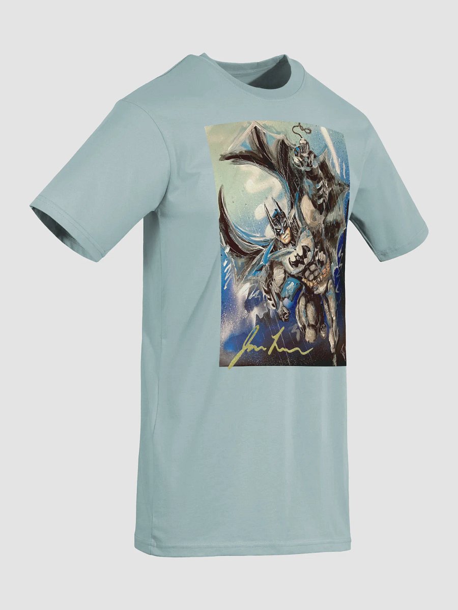 Bat Guy Grappling in the Rain Signature Tee product image (48)