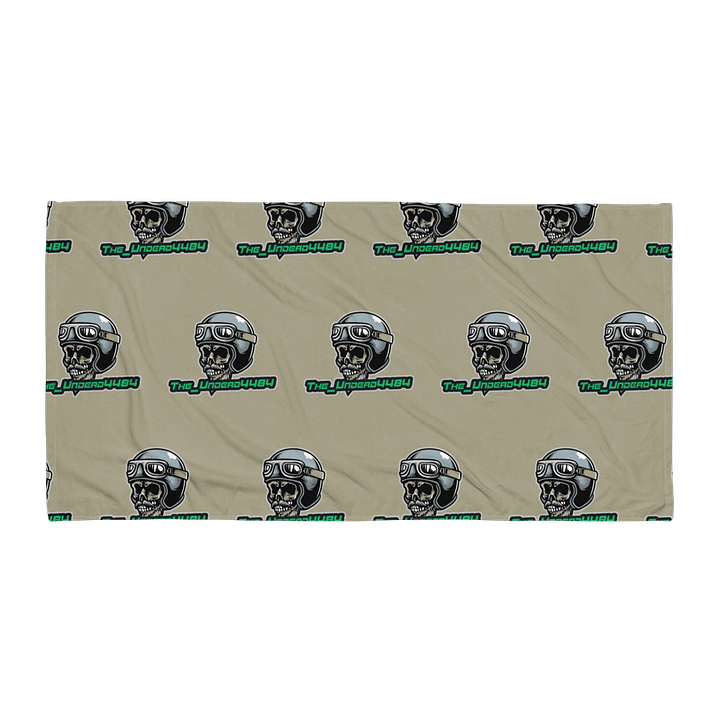 Unruly Biker Skull Sublimated Towel product image (1)