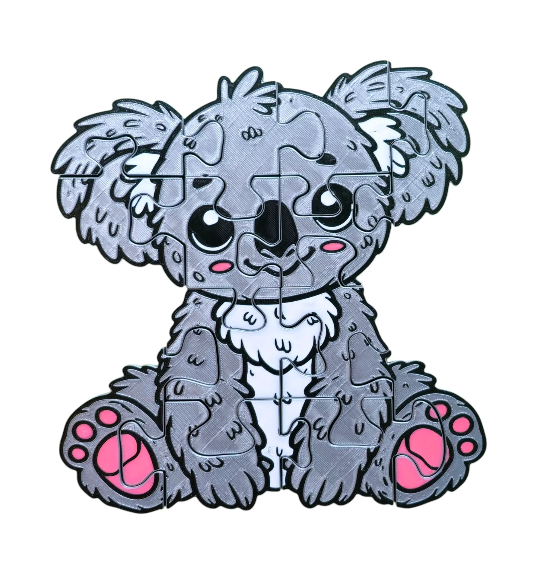 Koala 3D Printed Jigsaw Puzzle – A Cute & Engaging Wildlife Puzzle! product image (1)