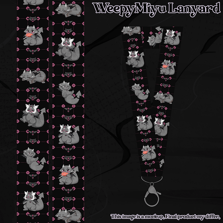 WeepyMiyu Lanyard [PREORDER] product image (1)