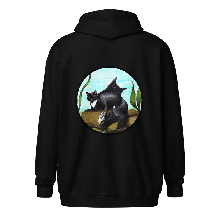 Mermeow Tuxedo Hoodie product image (1)