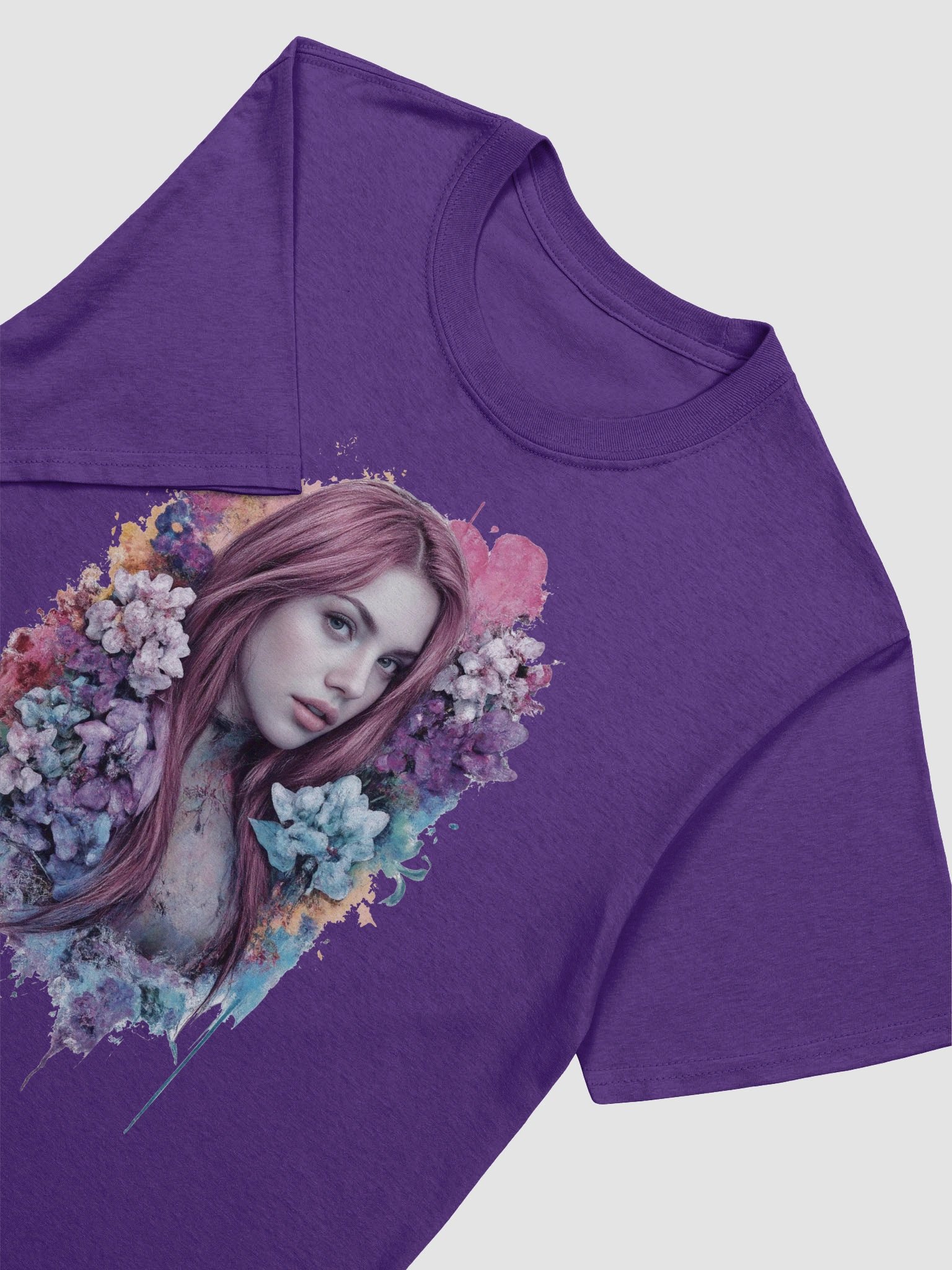 Dreamy Floral Fantasy T-Shirt product image (73)