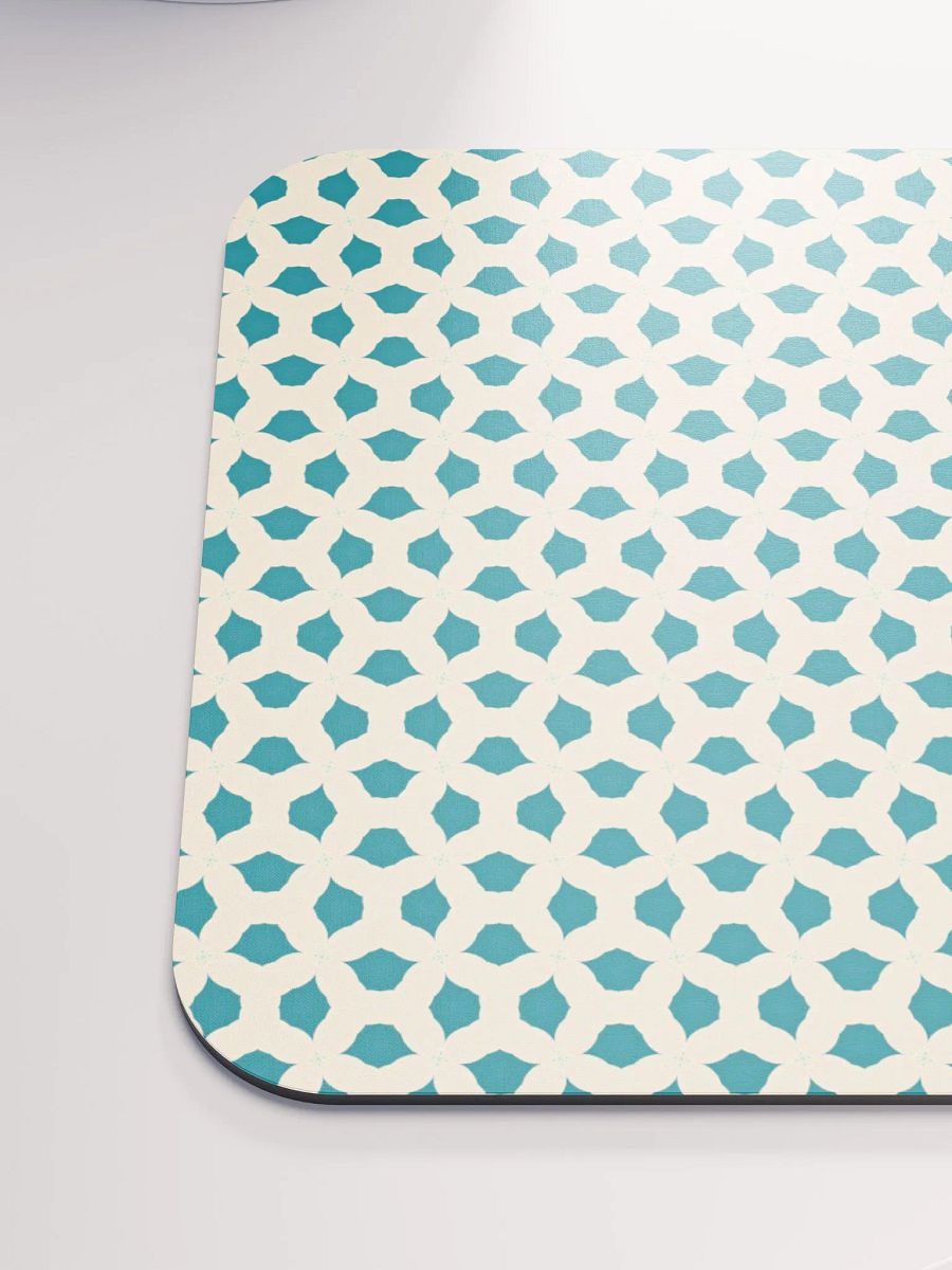 Blue Leaves Mouse Pad product image (4)