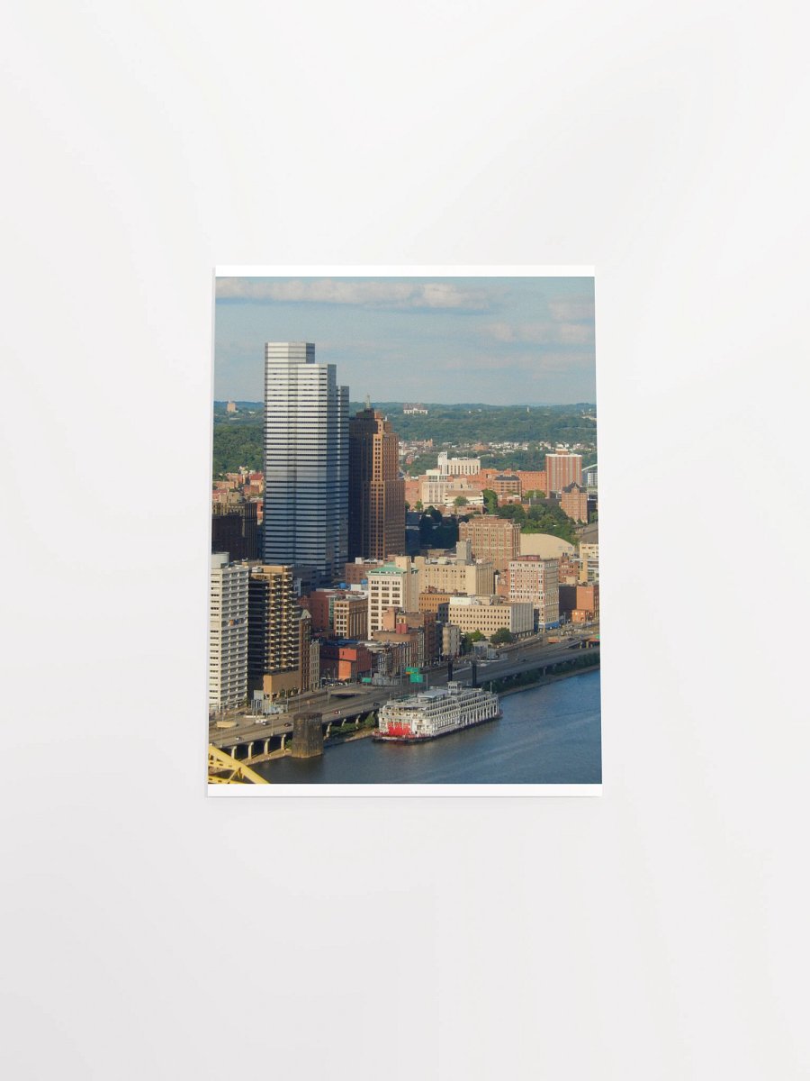 Pittsburgh - One Oxford Centre and American Queen Steamboat - July 2014 - Print/poster product image (4)