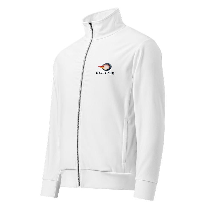 Eclipse Unisex All-Over Print Recycled Track Jacket - White, Sustainable, Warm product image (1)