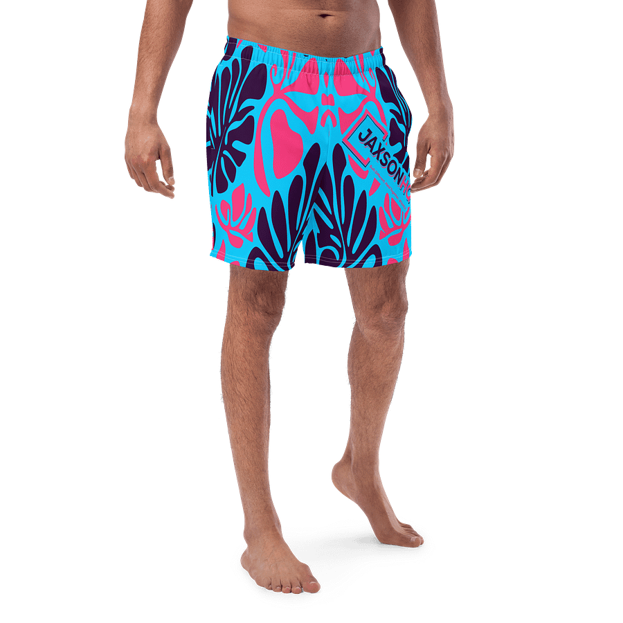 Chaos Bloom All-Over Swim Trunks product image (1)