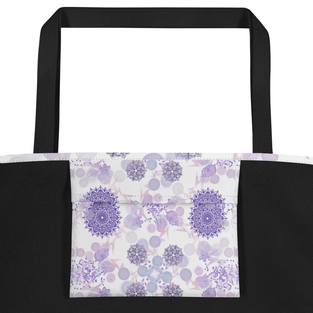 Lilac Mandala Tote Bag product image (4)