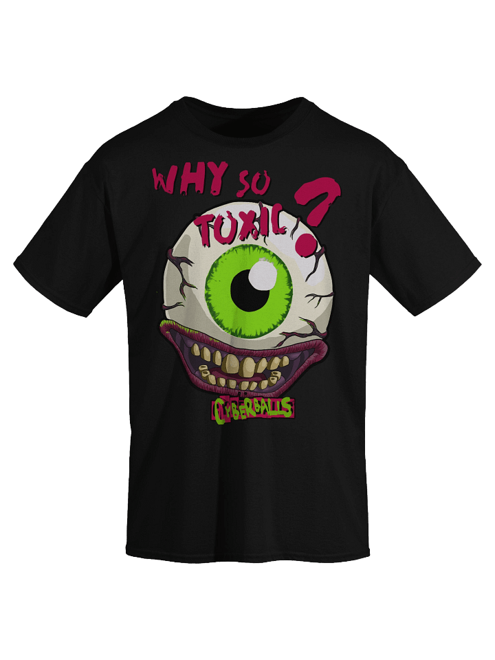 WHY SO TOXIC HEAVYWEIGHT T-SHIRT product image (2)