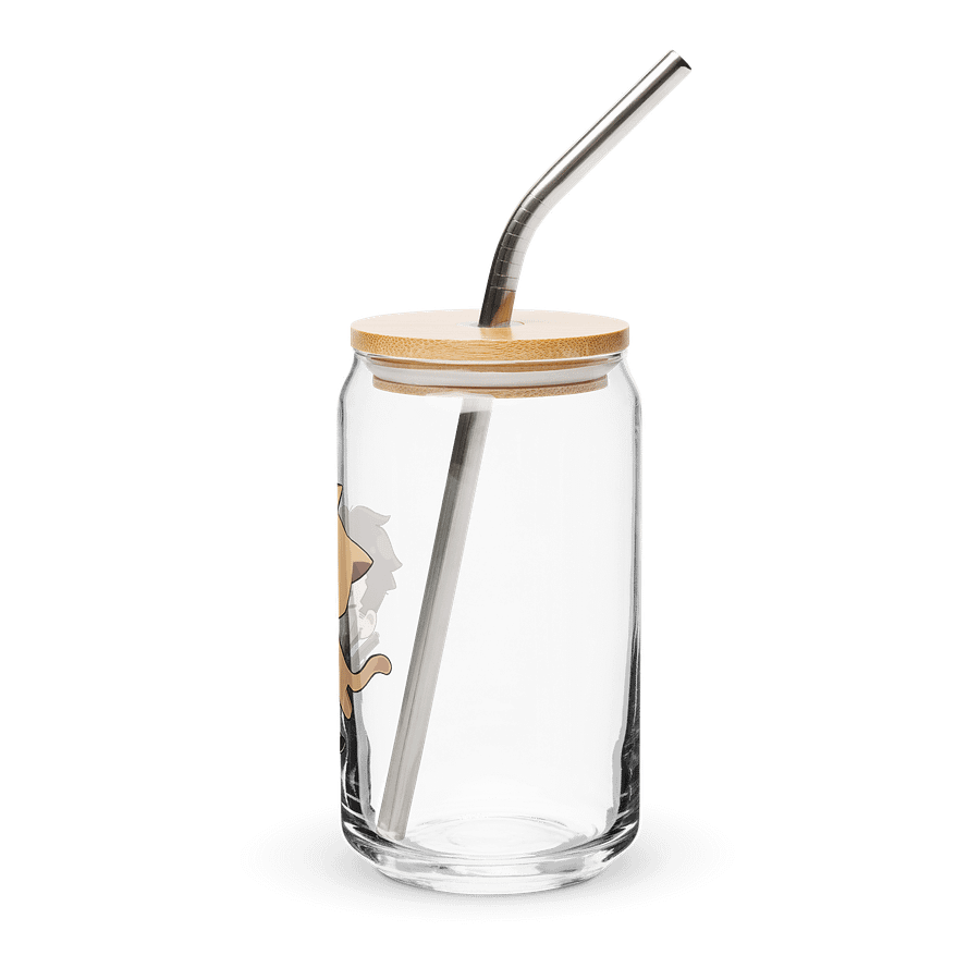 Cute Attack Glass Cup product image (3)