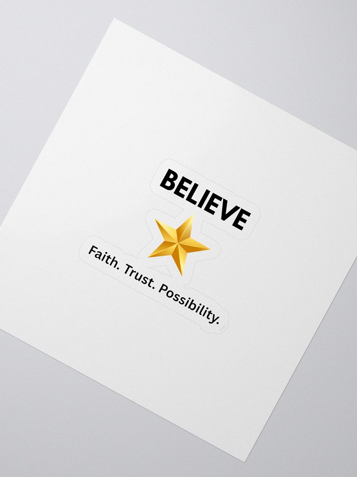 Golden Star Kiss Cut Stickers product image (2)
