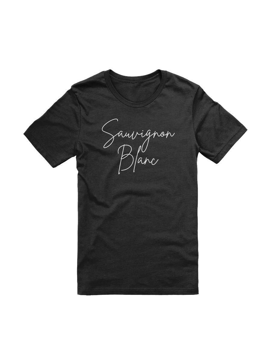 Sauvignon Blanc Handwritten T-Shirt – Elegant Wine Aesthetic product image (5)