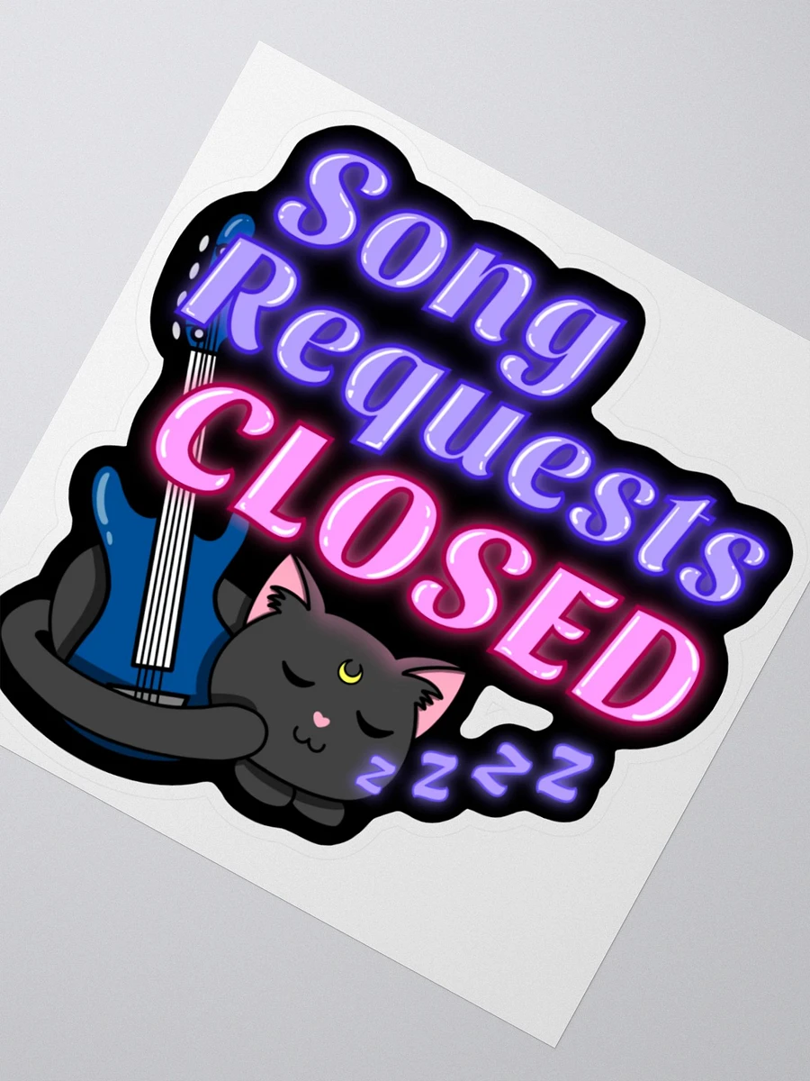 Song Requests Closed Sticker product image (2)