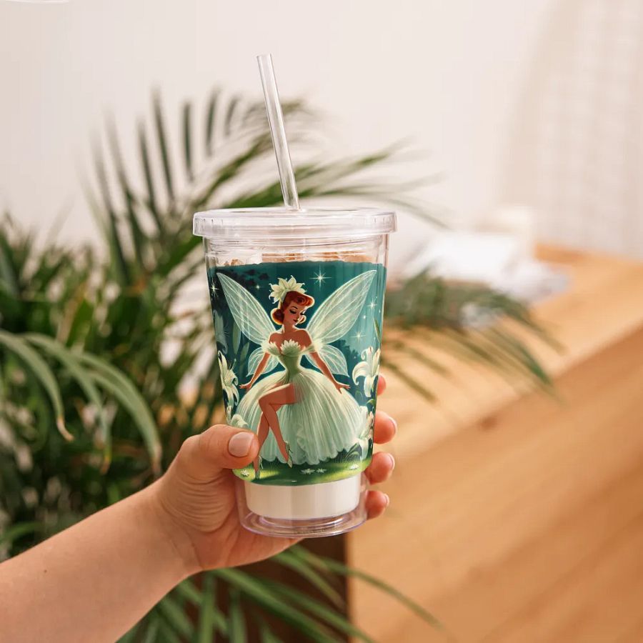 Whimsical Lily Fairy Garden Tumbler product image (11)