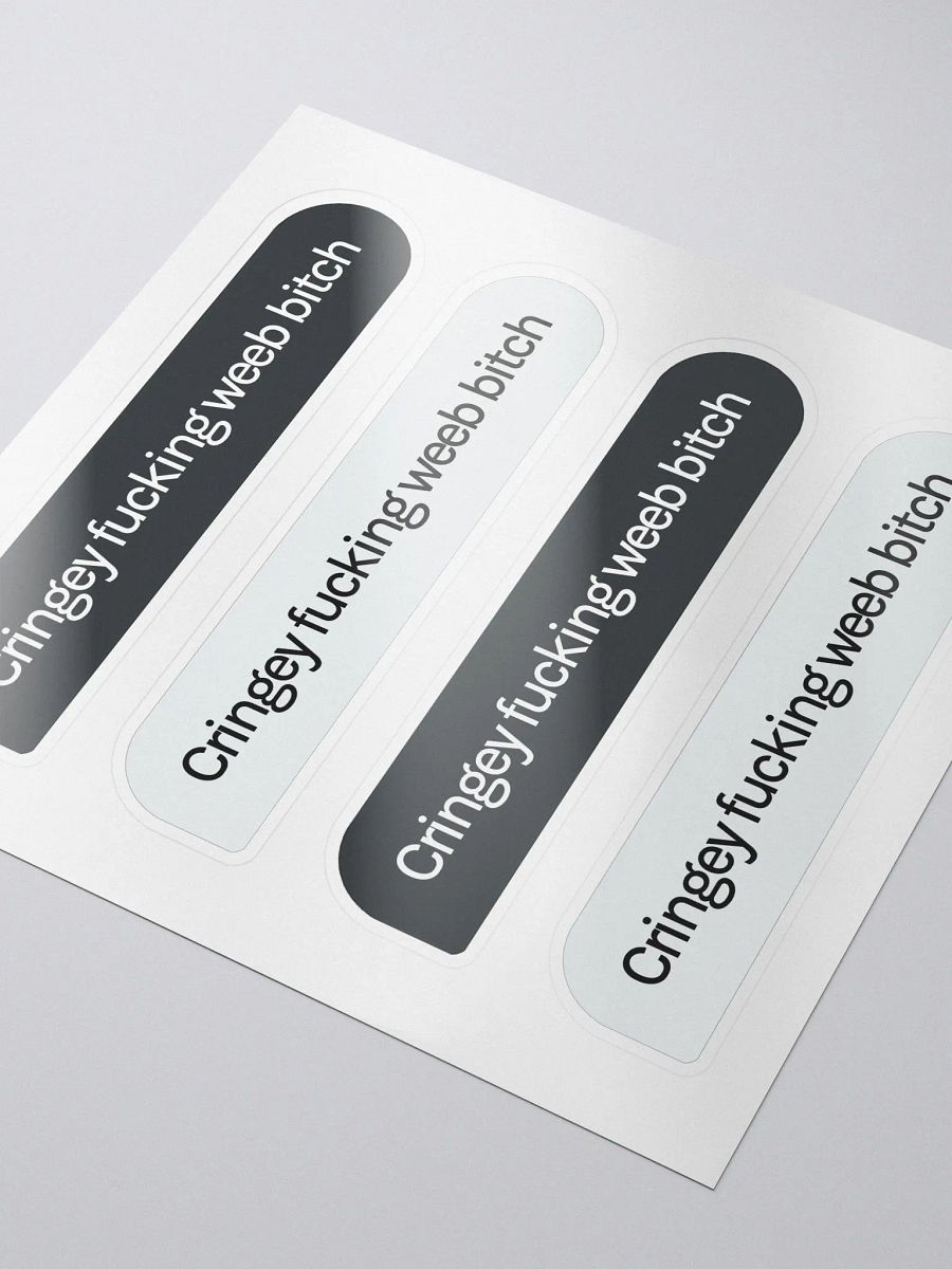 Weeb B!tch Stickers product image (3)