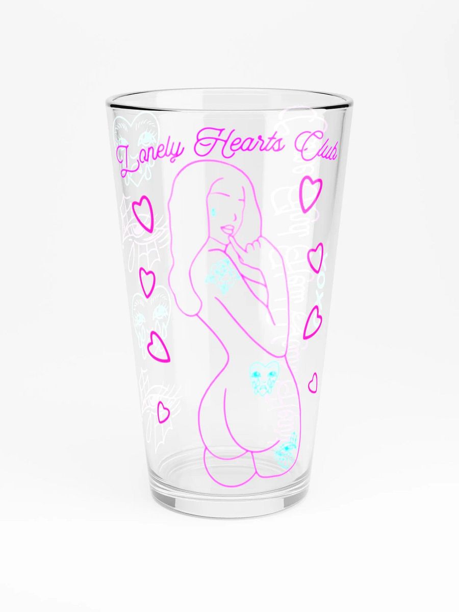 Lonely Hearts Club Pint Glass product image (3)