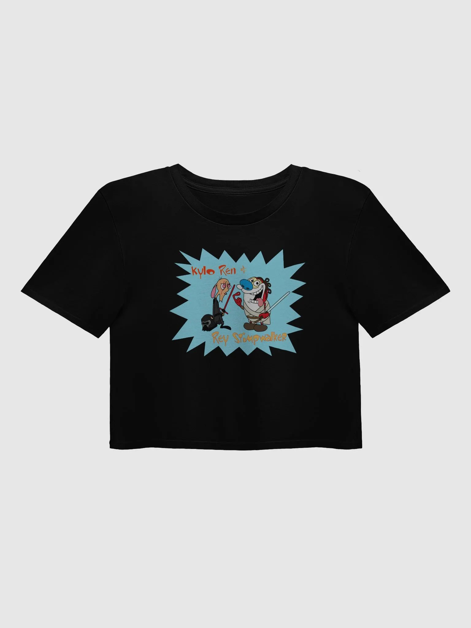 Kylo Ren & Rey Stimpwalker Crop Top product image (1)