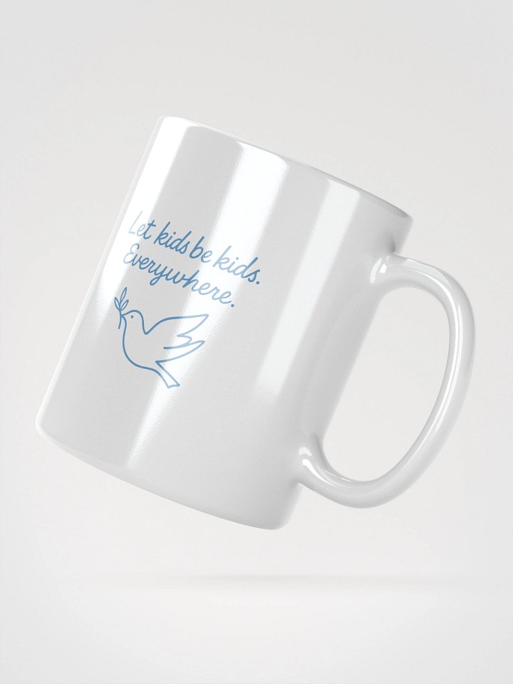 Let kids be kids White Glossy Mug product image (4)