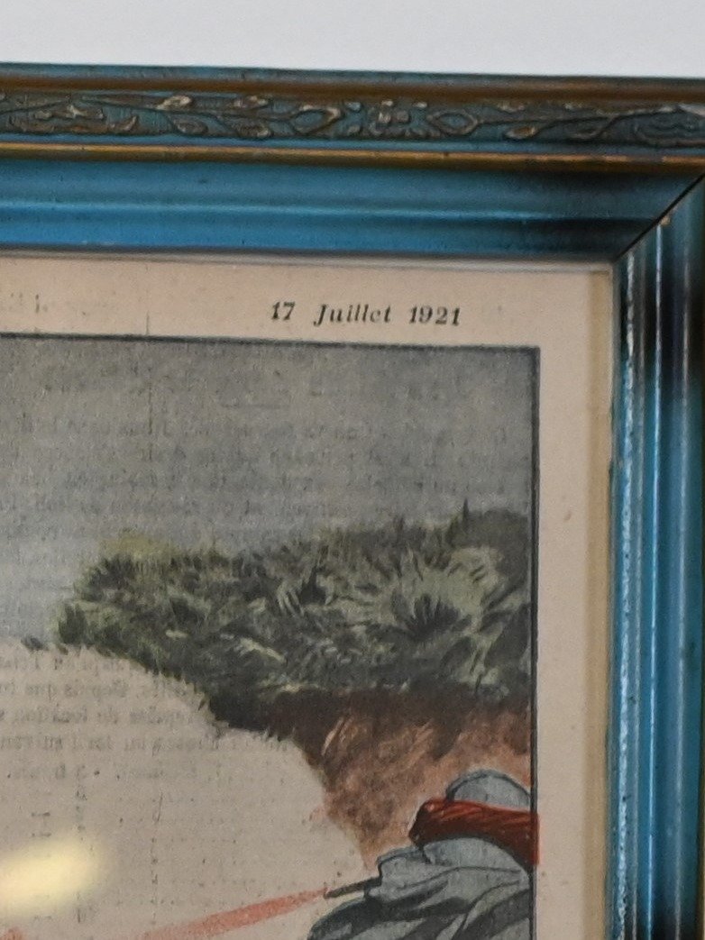 لوحة محاولة اغتيال الجنرال غورو 1921 product image (5)