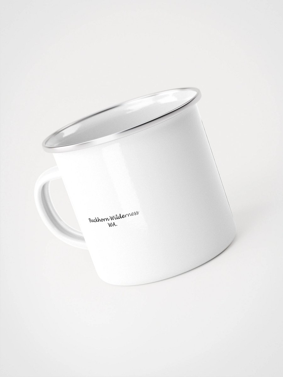 Hiking in the Buckhorn Wilderness Enamel Mug product image (4)