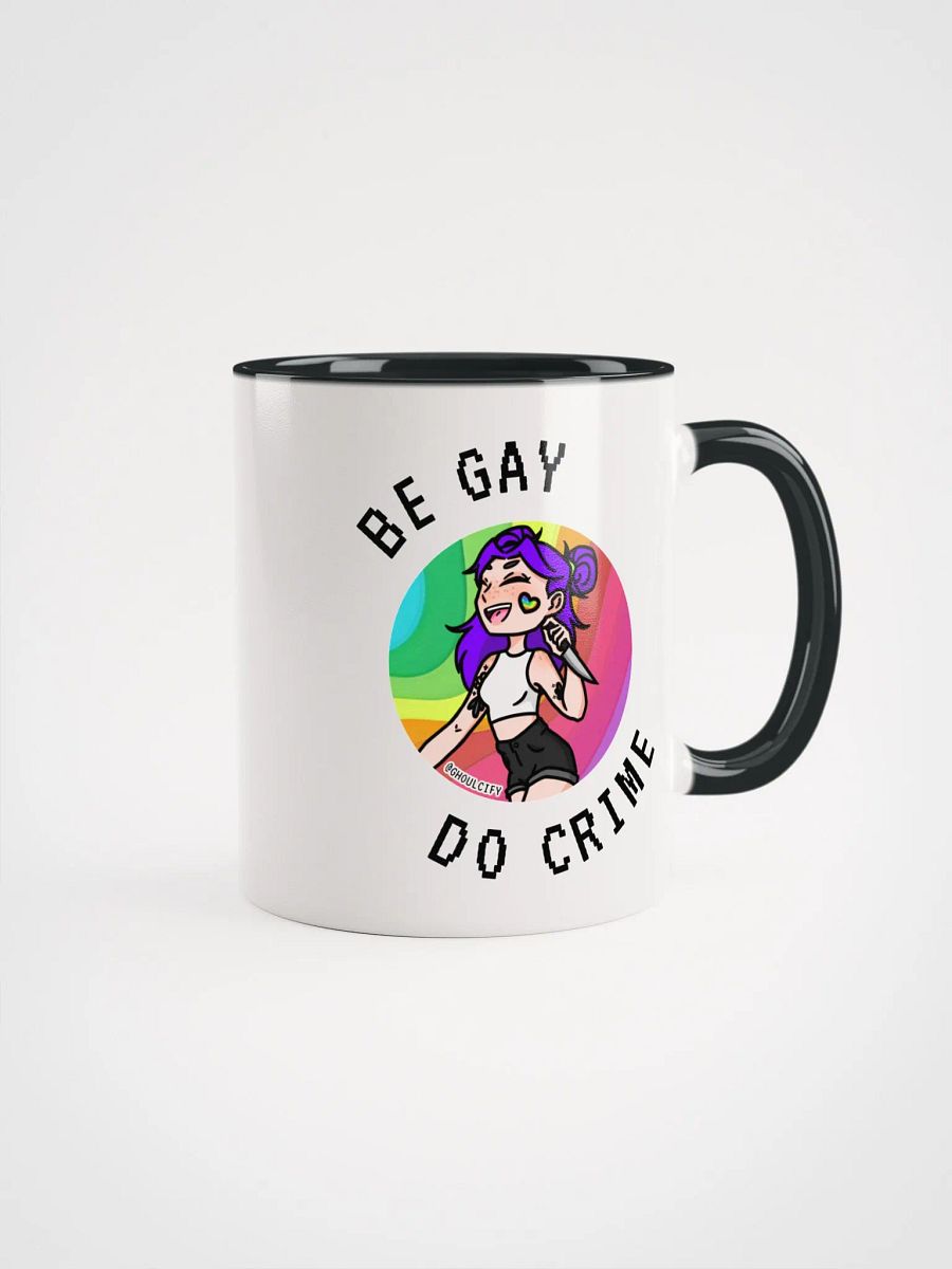 BE GAY, DO CRIME MUG product image (1)
