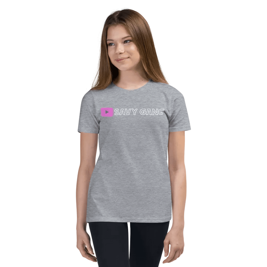 SAVYGANG YouthTee PinkYT product image (1)