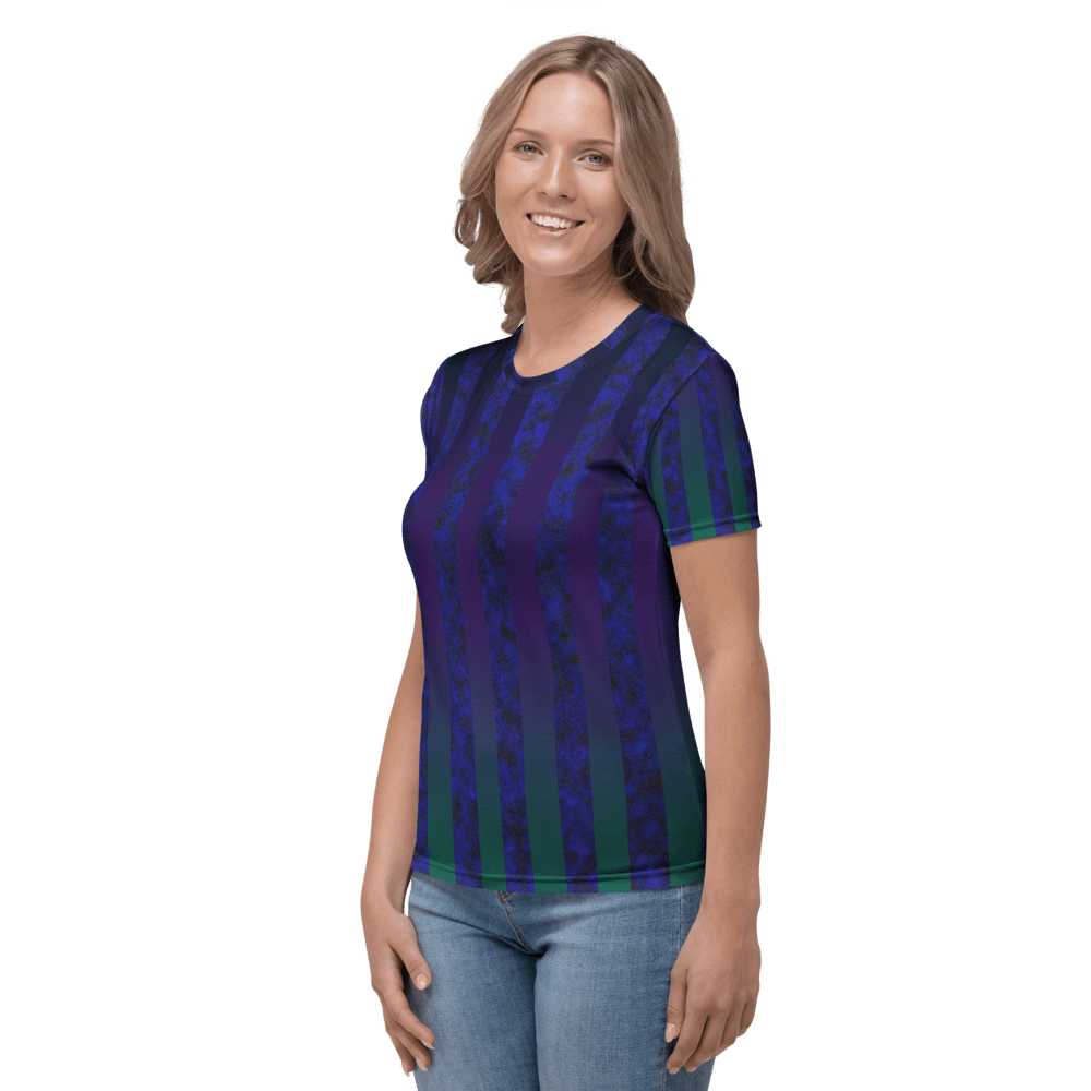 Ocean Stripes Fitted T-Shirt product image (3)
