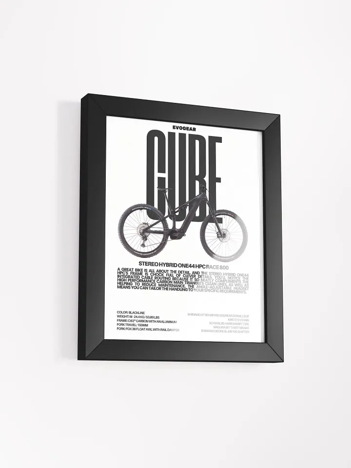 Cube Stereo Hybrid One44 HPC Race 800 Frame product image (2)