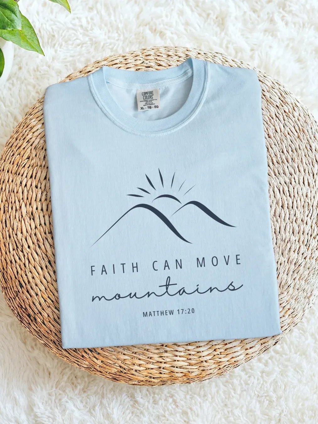 Faith Can Move Mountains – Unisex Tee product image (1)