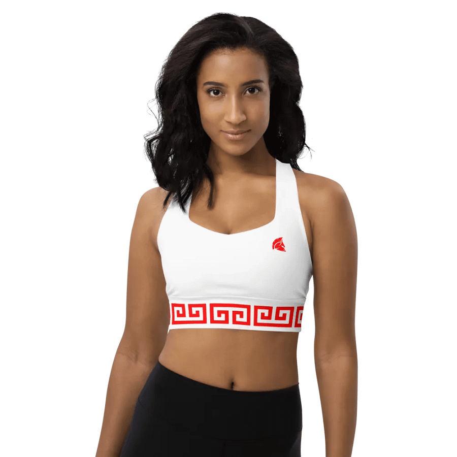 Deimos Longline Sports Bra White product image (4)