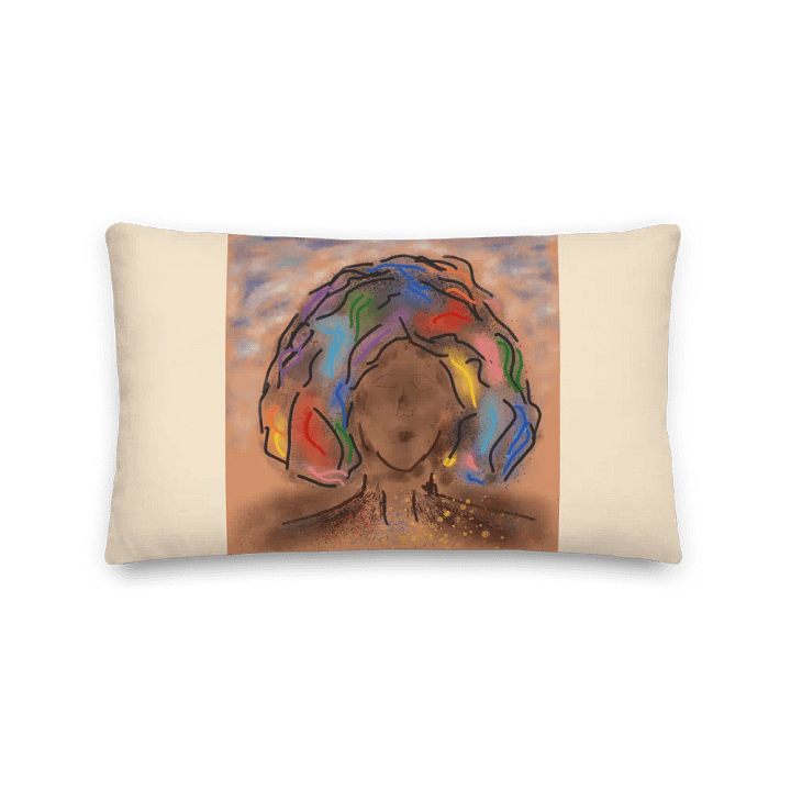 Dreamy Expression-Mother of Nations Premium Pillow product image (2)