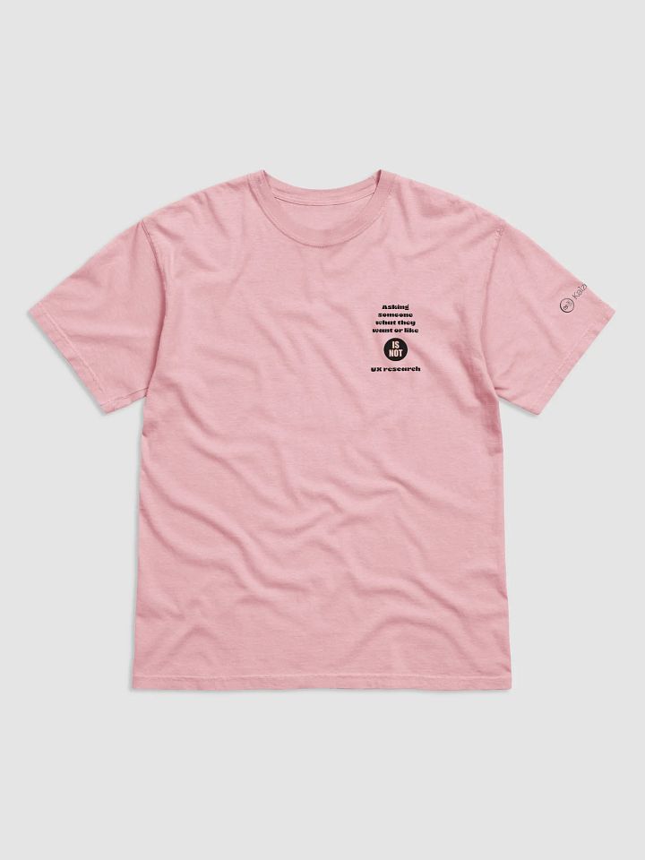 Heavyweight UX Research Slogan Tee product image (4)