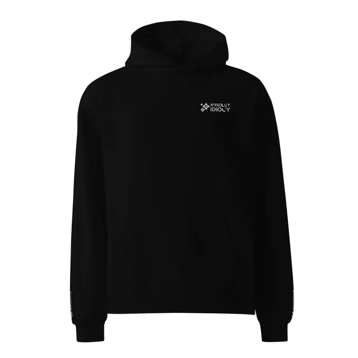 Absolut Idiocy Unisex Premium Oversized Hoodie - F✨ck Generative AI (Logotype) product image (1)