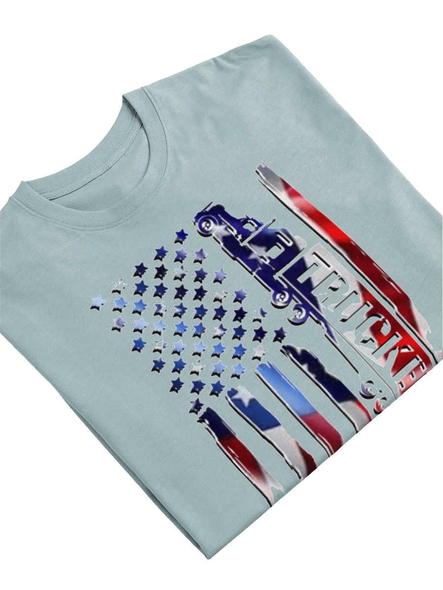 Patriotic Trucker Tee product image (24)