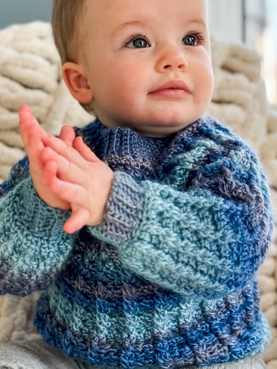 Winter Wonder Children's Pullover Crochet Pattern product image (8)