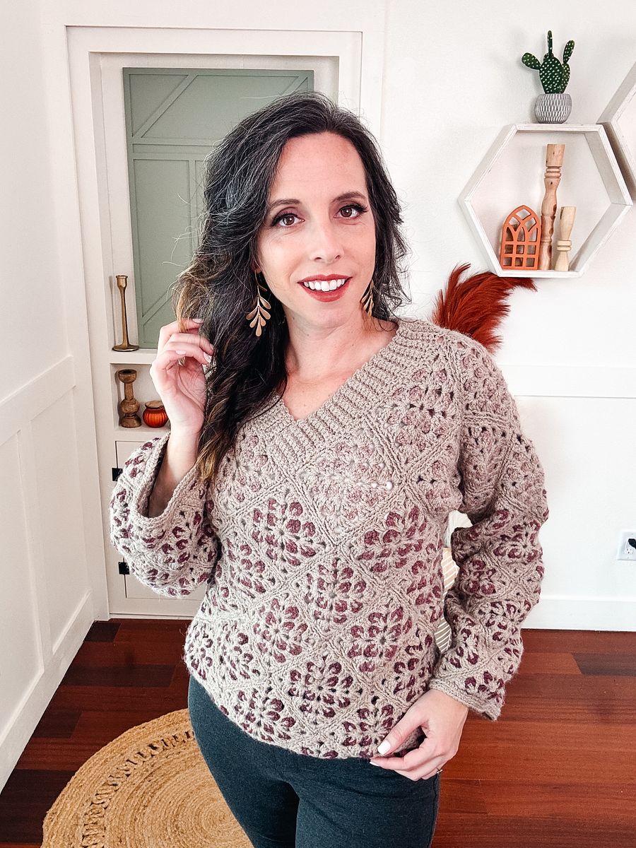 Granny Square Cardigan Tutorial (9 sizes) product image (8)