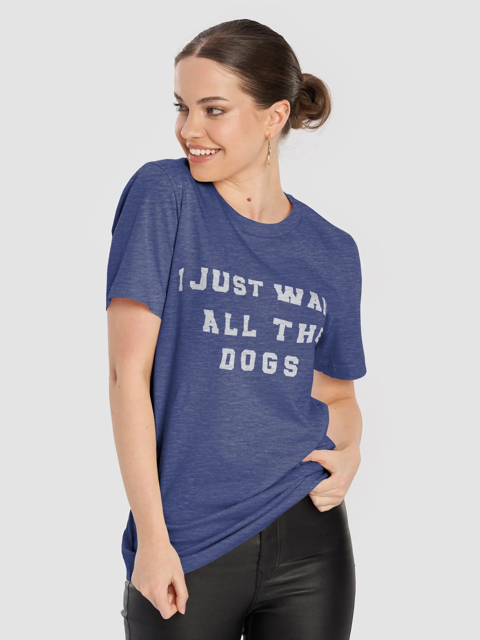 "I just want all the dogs" t-shirt product image (4)