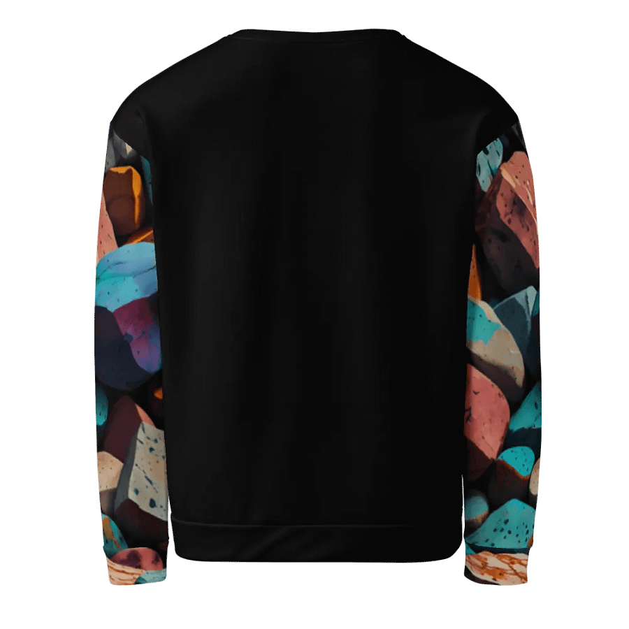 Multicolor Rocks Unisex Sweatshirt product image (2)