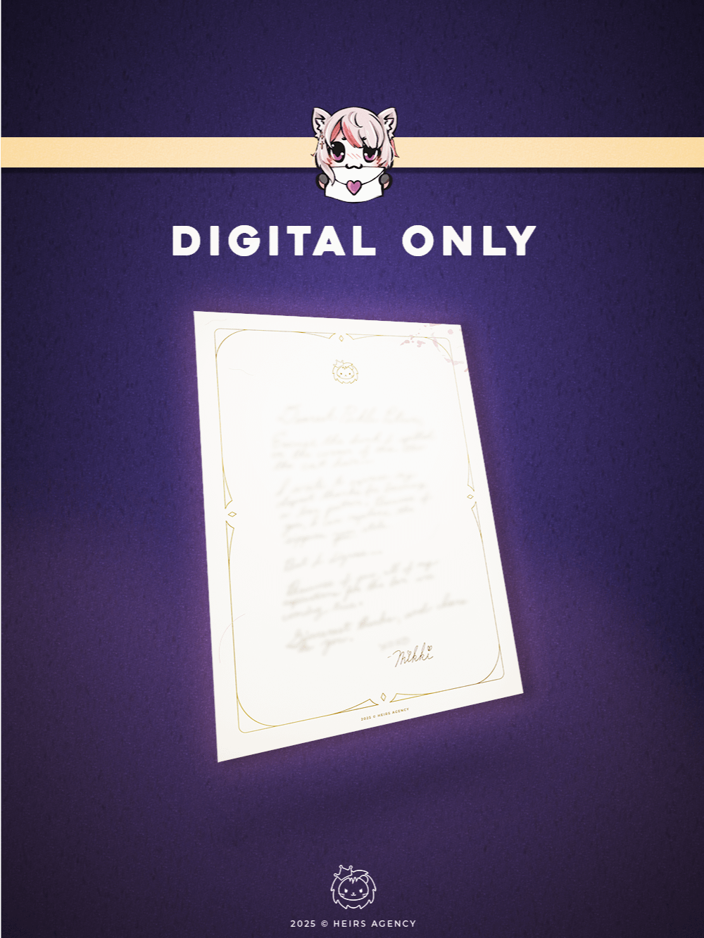 Neko Mikki White Day DIGITAL Photocard product image (3)