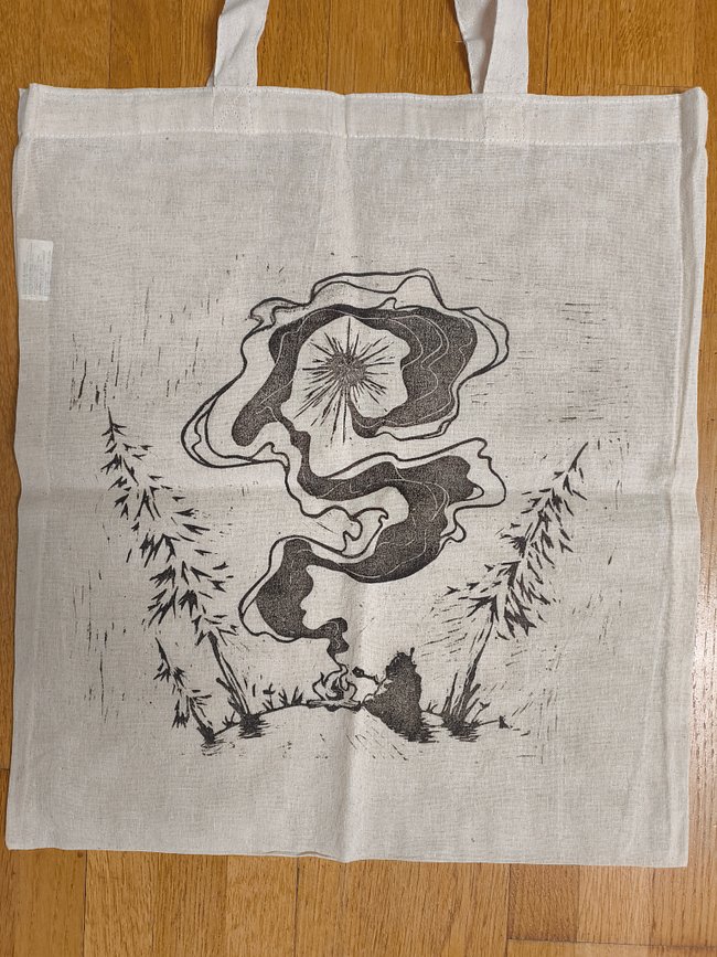 Hand printed 