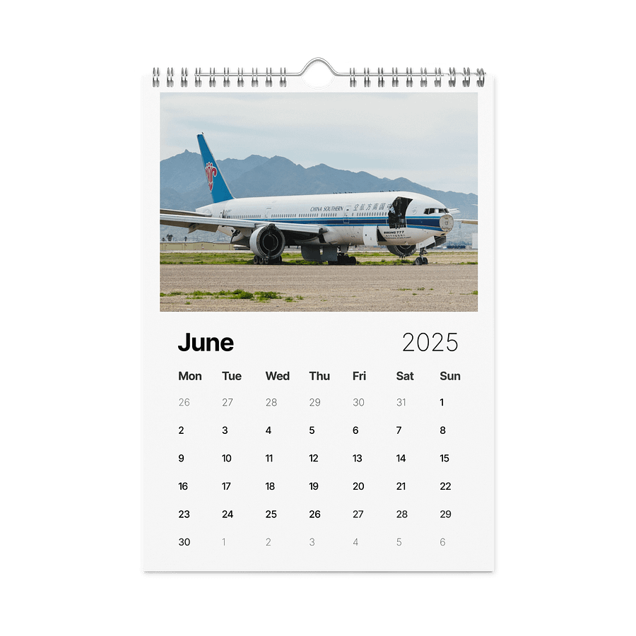 2025 Aviation Photography Calendar product image (7)