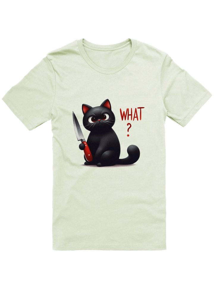 Surprised Kitty Knife T-Shirt product image (1)