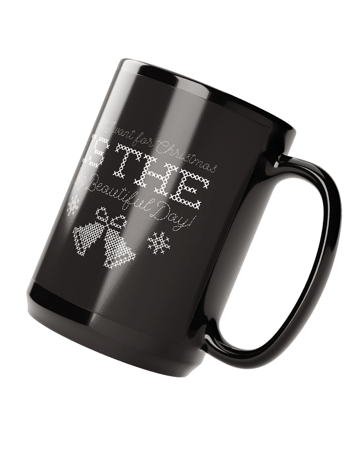 All I Want For Christmas Cross-Stitch Mug product image (2)