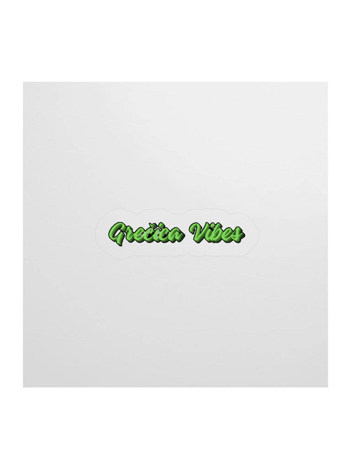 Grečica Vibes Kiss Cut Stickers product image (1)