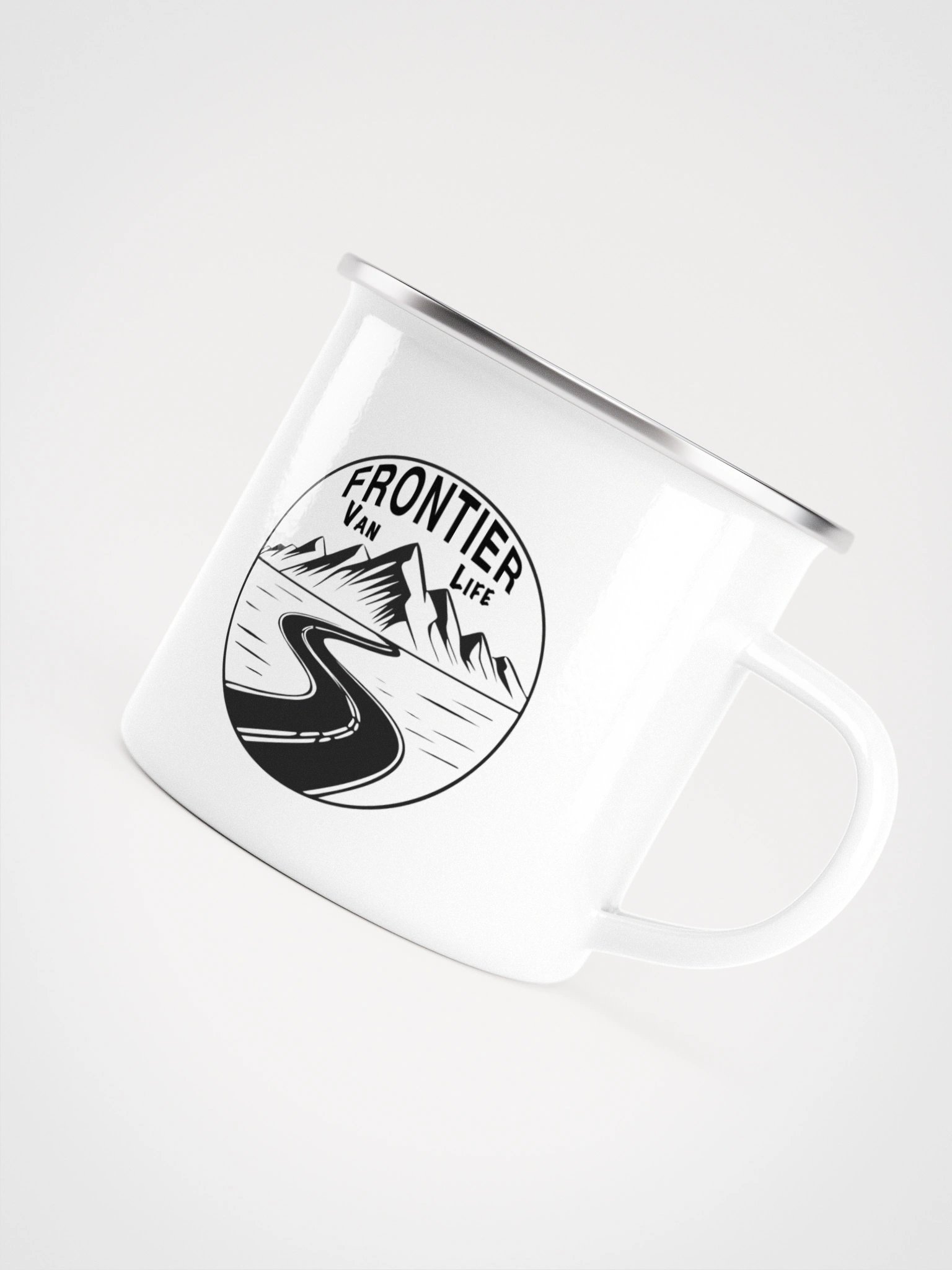 Frontier Van Life Enamel Mug product image (2)