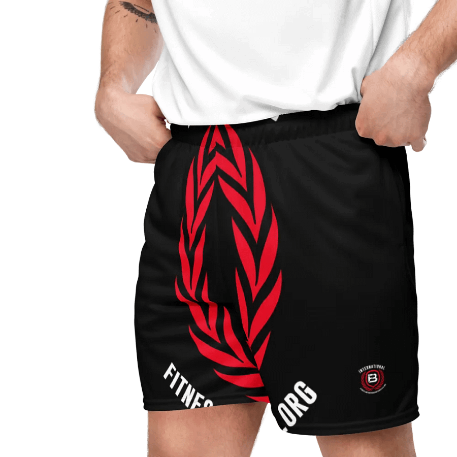 IFBNewsfeed.Org's All-Over Print Recycled Unisex Mesh Shorts product image (8)